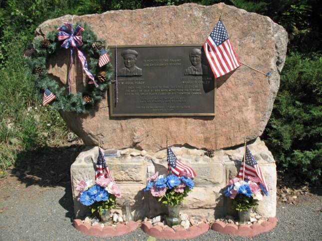 In Memory Of Sgt. W. Hugh Purdy / Michel O. Conley Colorado State Patrol / Estes Park Patrolman