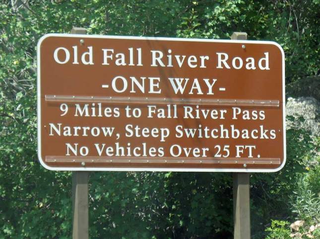 Old Fall River Road